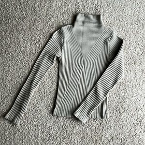 Beige Long Sleeve Top